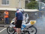 2017 Classic Manx TT with Team Classic Suzuki  Suzuki RGV500 Josh Brookes