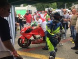Loris Capriossi Ducati Moto GP Bike ASI Motor chow Varano  Italy May 2017