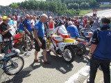 Spa francorchamps Bikers Classic Steve Plater, Freddie Sheene  Wil Hartog and Scott Reading